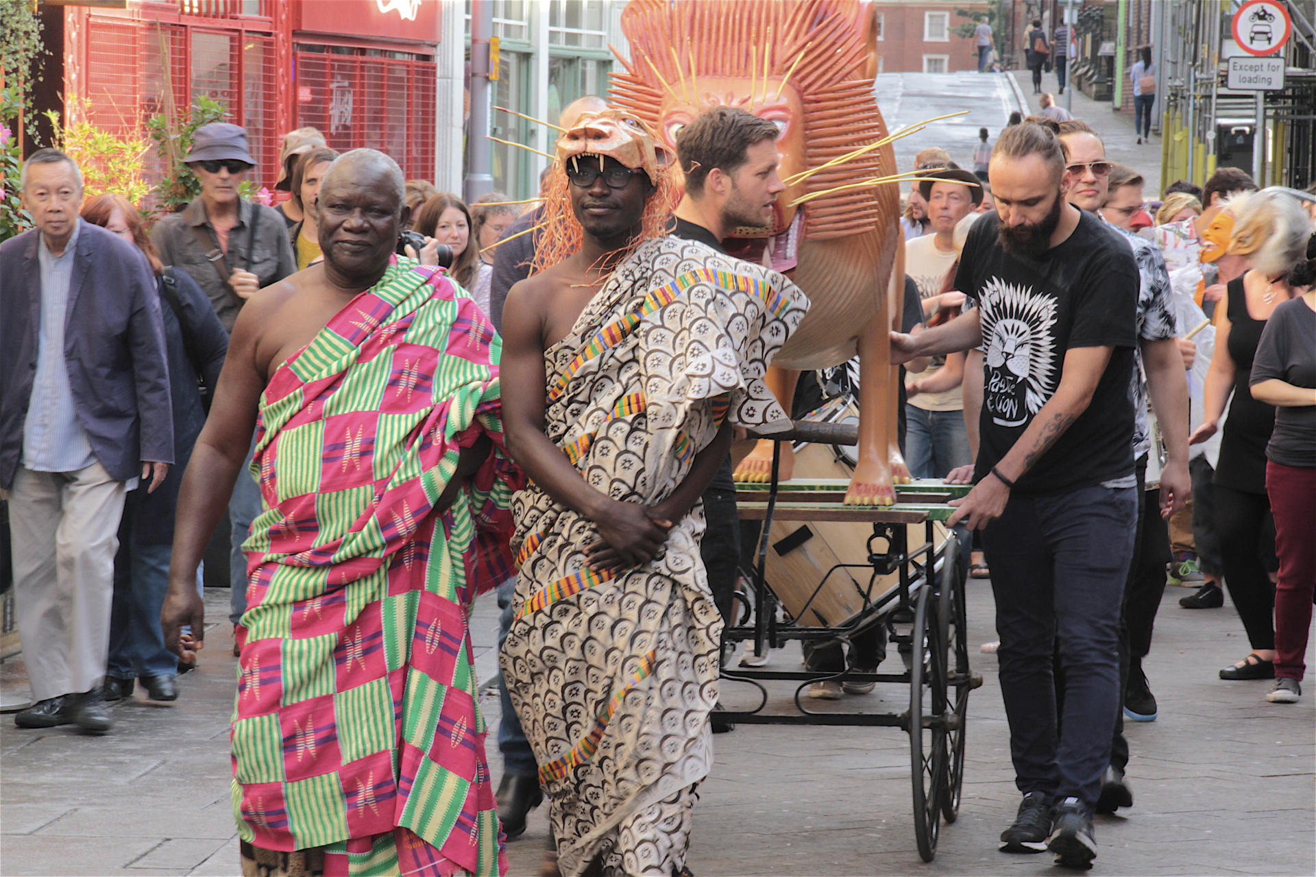 Paa Joe and The Lion